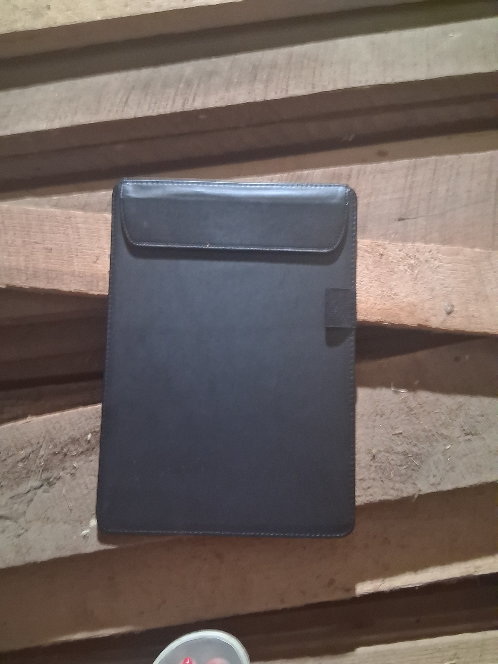 Black Tablet Folio Sleeve Case - Protective Cover